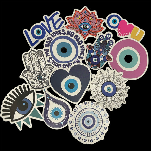 Evil Eye & Hamsa Stickers