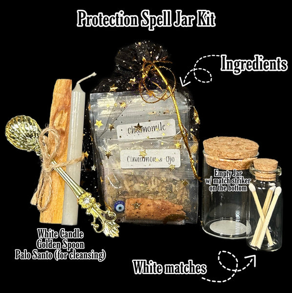Protection Spell Jar DIY Kit