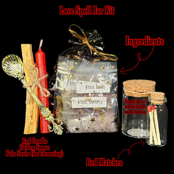 Love Spell Jar DIY Kit