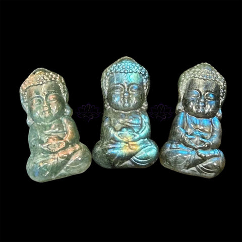 High Quality Labradorite Baby Buddha