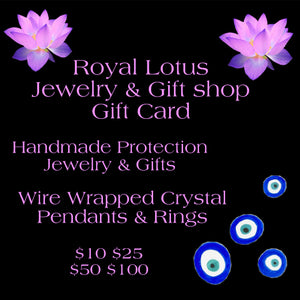 Royal Lotus Jewelry & Gift Shop Gift Card